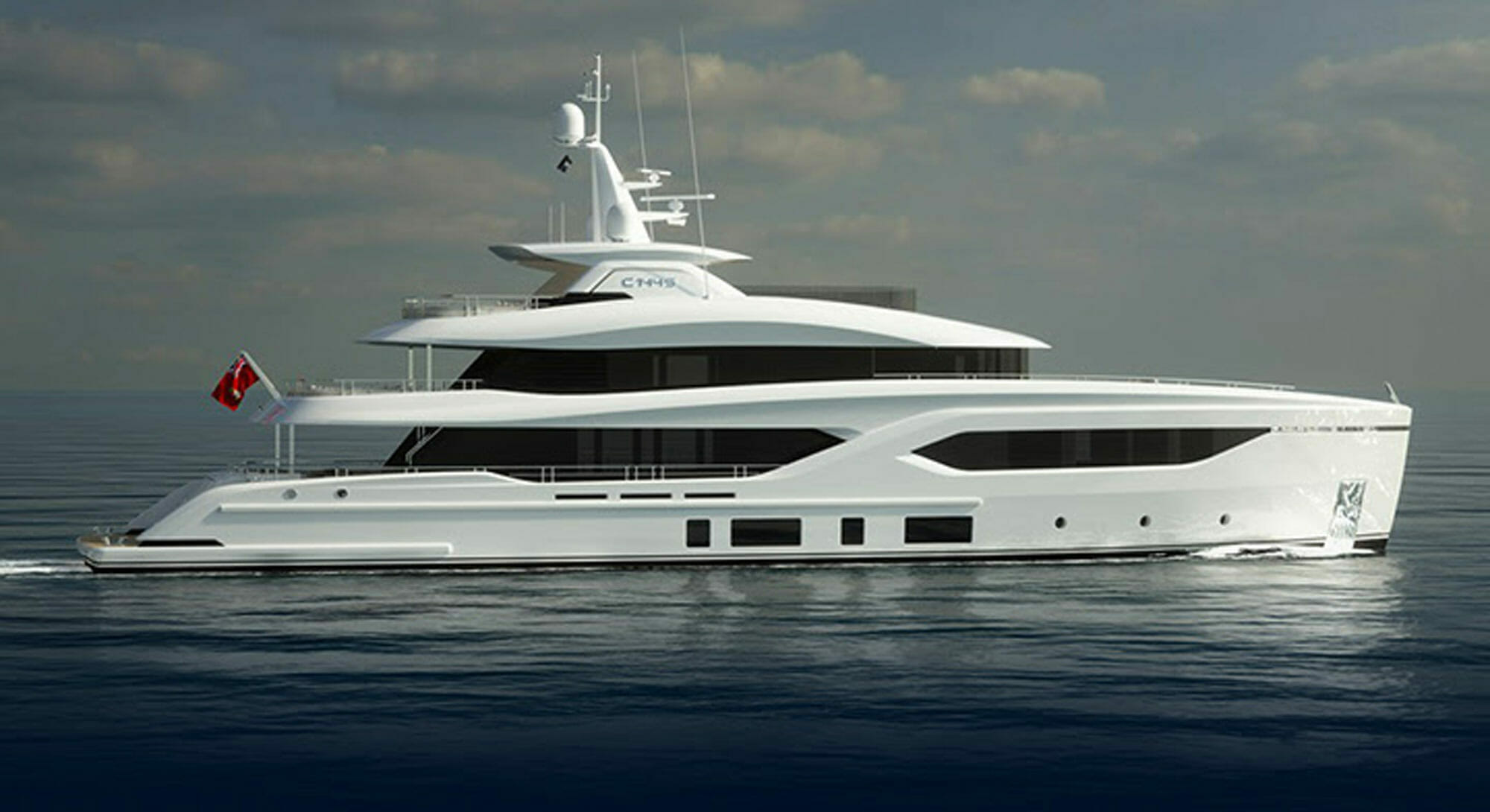 Проект Moonlight Yacht будет называться Conrad Shipyard C144S, корпус №3