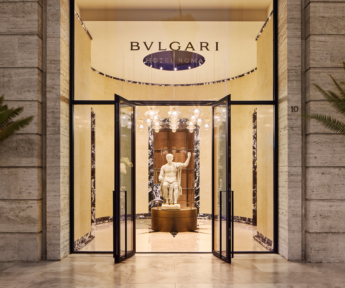 Новый отель Bulgari в Риме