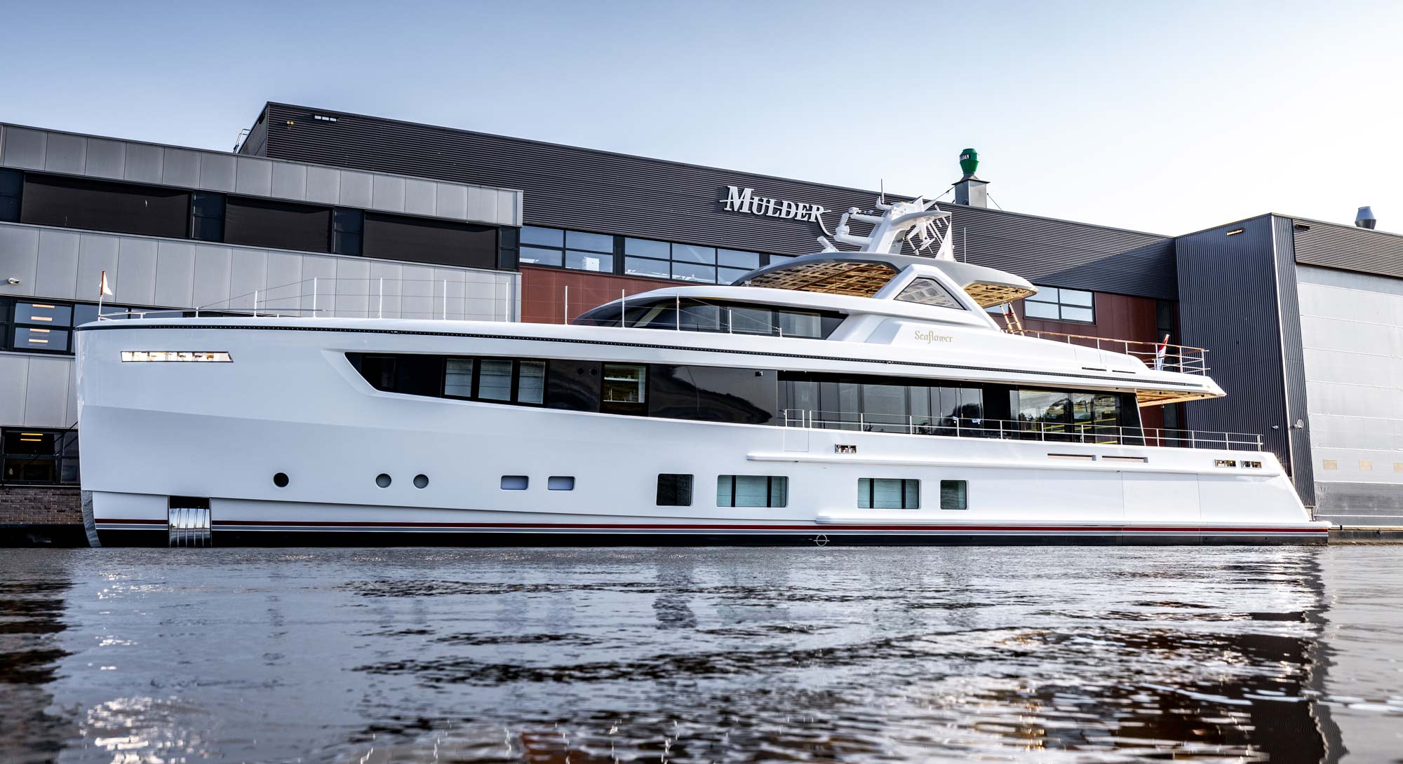 Яхта Mulder Seaflower доставлена ​​- Megayacht News