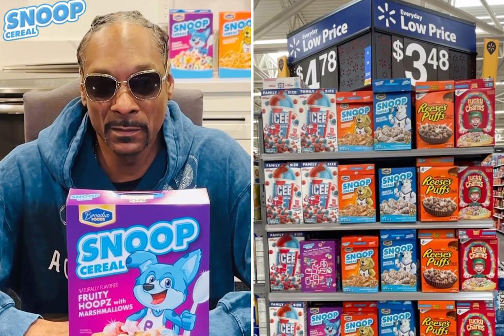 Snoop Dogg подал в суд на Walmart за саботаж бренда хлопьев, спрятав его на складах