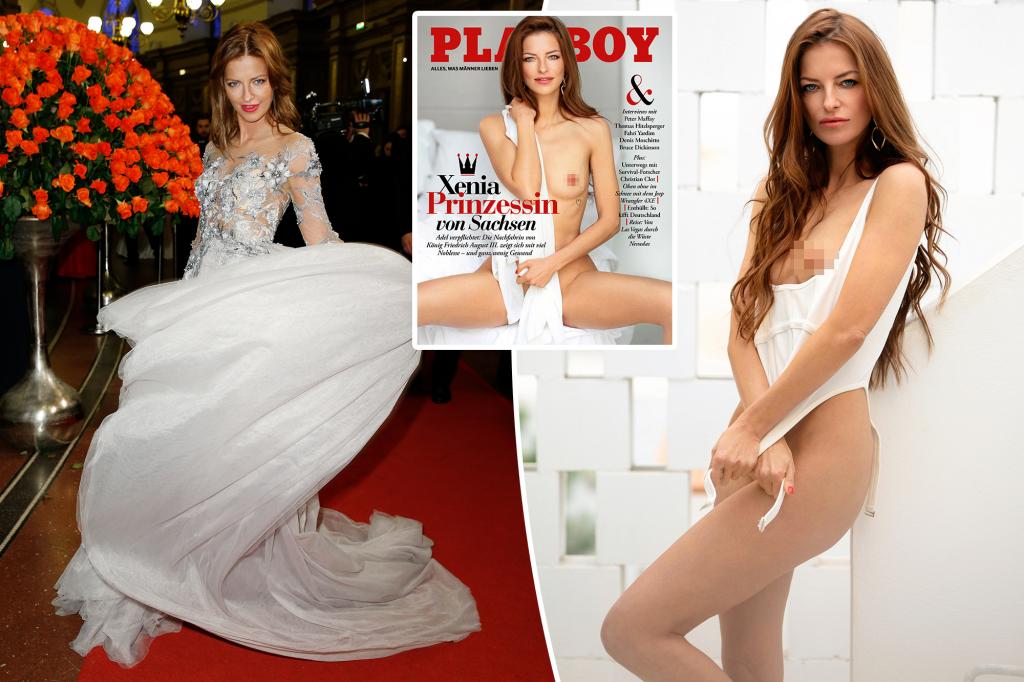 Немецкая принцесса Ксения Флоренс снялась обнаженной для журнала Playboy.