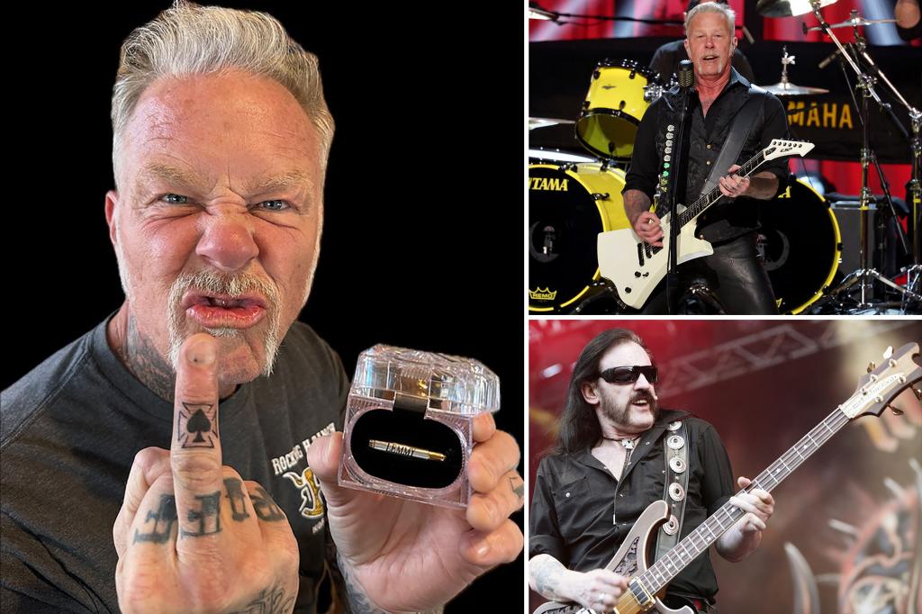 Джеймс Хэтфилд из Metallica сделал татуировку из праха покойной звезды Motorhead Лемми