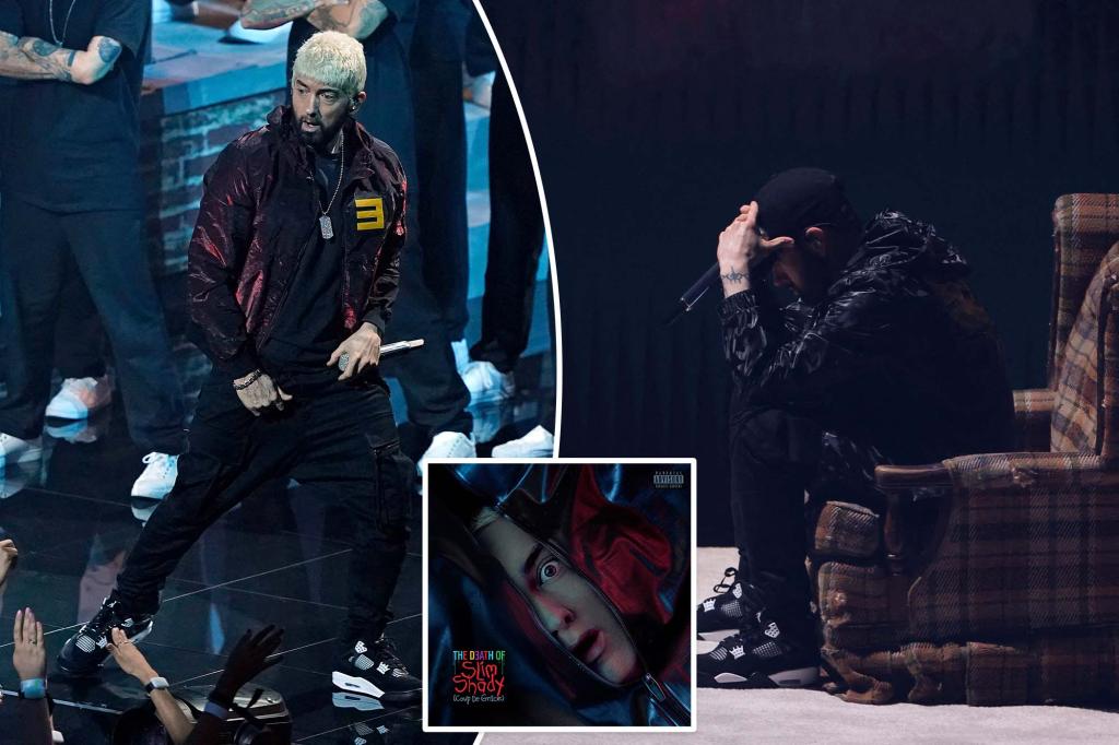 Эминем открывает VMA 2024 дебютом на ТВ «Death of Slim Shady»